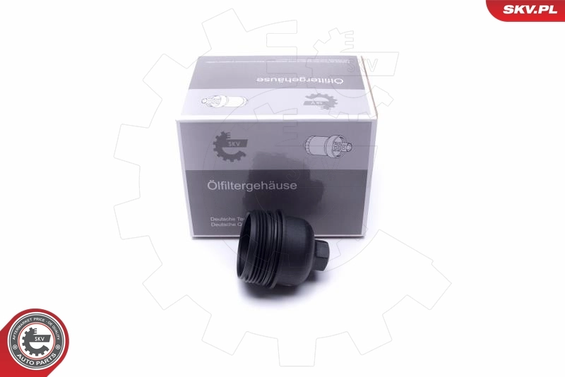 Cap, oil filter housing